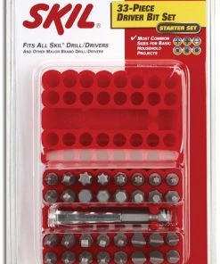 Best Sale ⌛ SKIL Screwdriver Bits 1-in Set High-speed Steel set Screwdriver Bit Set (33-Piece) 🎉