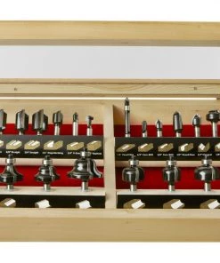 Discount ⌛ SKIL Router Bit Sets 30-Piece Carbide-Tipped Router Bit Set 🤩