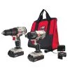 Promo 🎁 PORTER-CABLE Power Tool Combo Kits 2-Tool 20-Volt Max Power Tool Combo Kit with Soft Case (2-Batteries Included and Charger Included) 😉
