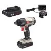 Hot Sale 👍 PORTER-CABLE Impact Drivers 20-volt Max 1/4-in Variable Speed Cordless Impact Driver (2-Batteries Included) ✔️