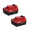Discount 🎁 PORTER-CABLE Power Tool Batteries & Chargers 20-Volt Max 2-Pack Amp-Hour Lithium Power Tool Battery Kit 🥰