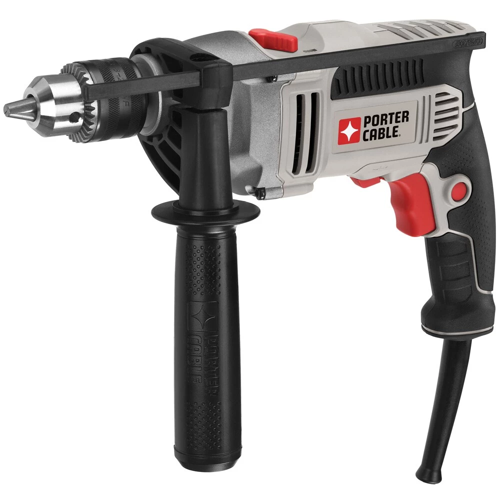 Outlet π PORTER-CABLE π¨ Hammer Drills 1/2-in 7-Amp Corded π¨ Hammer Drill (Tool Only) βοΈ - Image 4