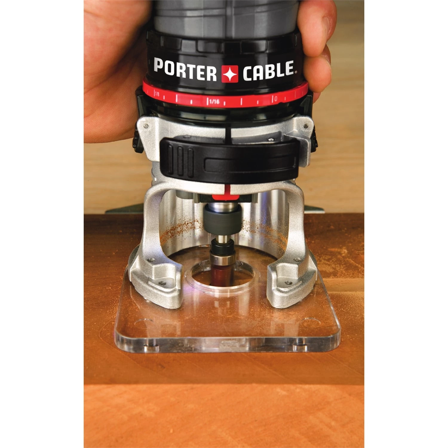 Best reviews of π PORTER-CABLE Routers 1/4-in 0.6-HP Combo and Laminate Trimmer Corded Router π - Image 7