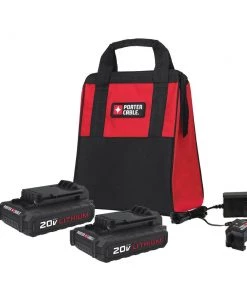 Flash Sale 🥰 PORTER-CABLE Power Tool Batteries & Chargers 20-Volt Max 2-Pack 1.3 Amp-Hour; 1.3 Amp-Hour Lithium Power Tool Battery (Charger Included) 😍