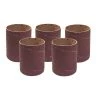 Outlet 🎉 PORTER-CABLE Restorer 5-Pack 2.8125-in W x 4-in L 80-Grit Commercial Spindle Sandpaper 🔥