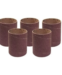 Outlet π PORTER-CABLE Restorer 5-Pack 2.8125-in W x 4-in L 80-Grit Commercial Spindle Sandpaper π₯