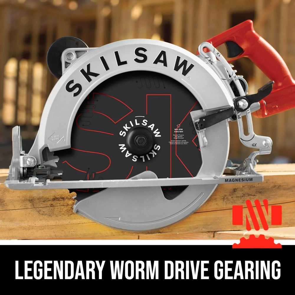 Outlet β SKIL Circular Saws 15-Amp 10-1/4-in Worm Drive Corded Circular Saw π₯ - Image 2
