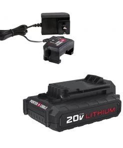Outlet 🔔 PORTER-CABLE Power Tool Batteries & Chargers 20-Volt Max 1.3 Amp-Hour Lithium Power Tool Battery (Charger Included) 👍