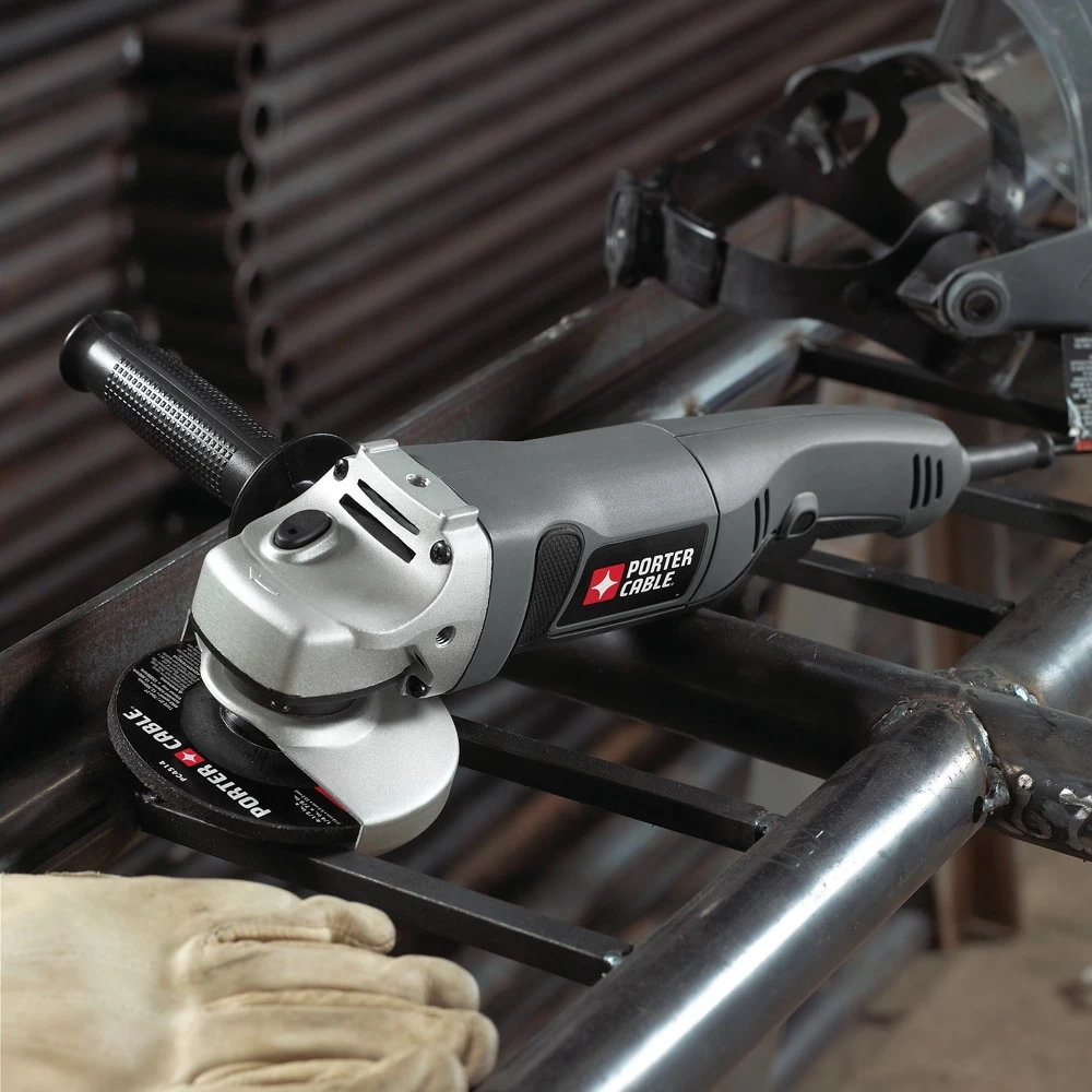 Cheap π PORTER-CABLE Angle Grinders 4.5-in 7 Amps Trigger Switch Corded Angle Grinder π - Image 4