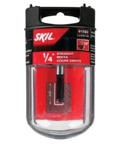 Budget π SKIL Straight & Mortising Router Bits 1/4-in Carbide-Tipped Straight Router Bit π€©