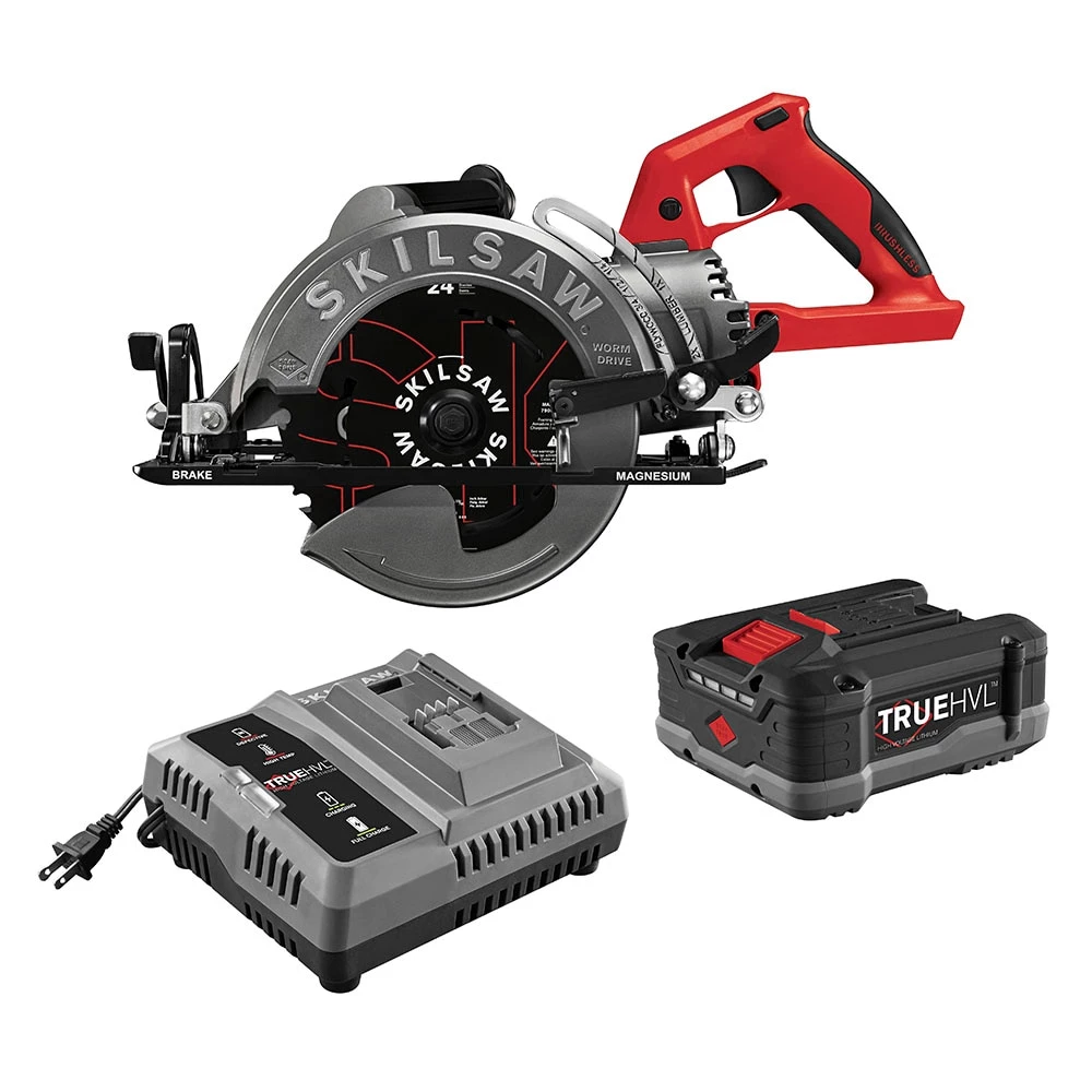 Cheapest π SKIL Circular Saws 48-volt 7-1/4-in Worm Drive Cordless Circular Saw Kit Circular Saw (1-Batteries Charger Included) π