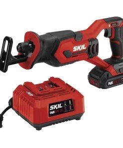 Outlet π€© SKIL Reciprocating Saws PWR CORE 20-volt Variable Speed Cordless Reciprocating Saw (Charger Included and Battery Included) π§¨