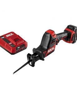 Budget π€© SKIL Reciprocating Saws PWR CORE 12-volt Variable Speed Brushless Cordless Reciprocating Saw (Charger Included and Battery Included) π
