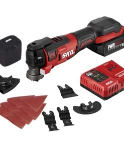 Coupon π€© SKIL Oscillating Tool Kits PWR CORE 20 33-Piece Brushless 20-volt Variable Speed Oscillating Multi-Tool Kit (1-Battery Included) π