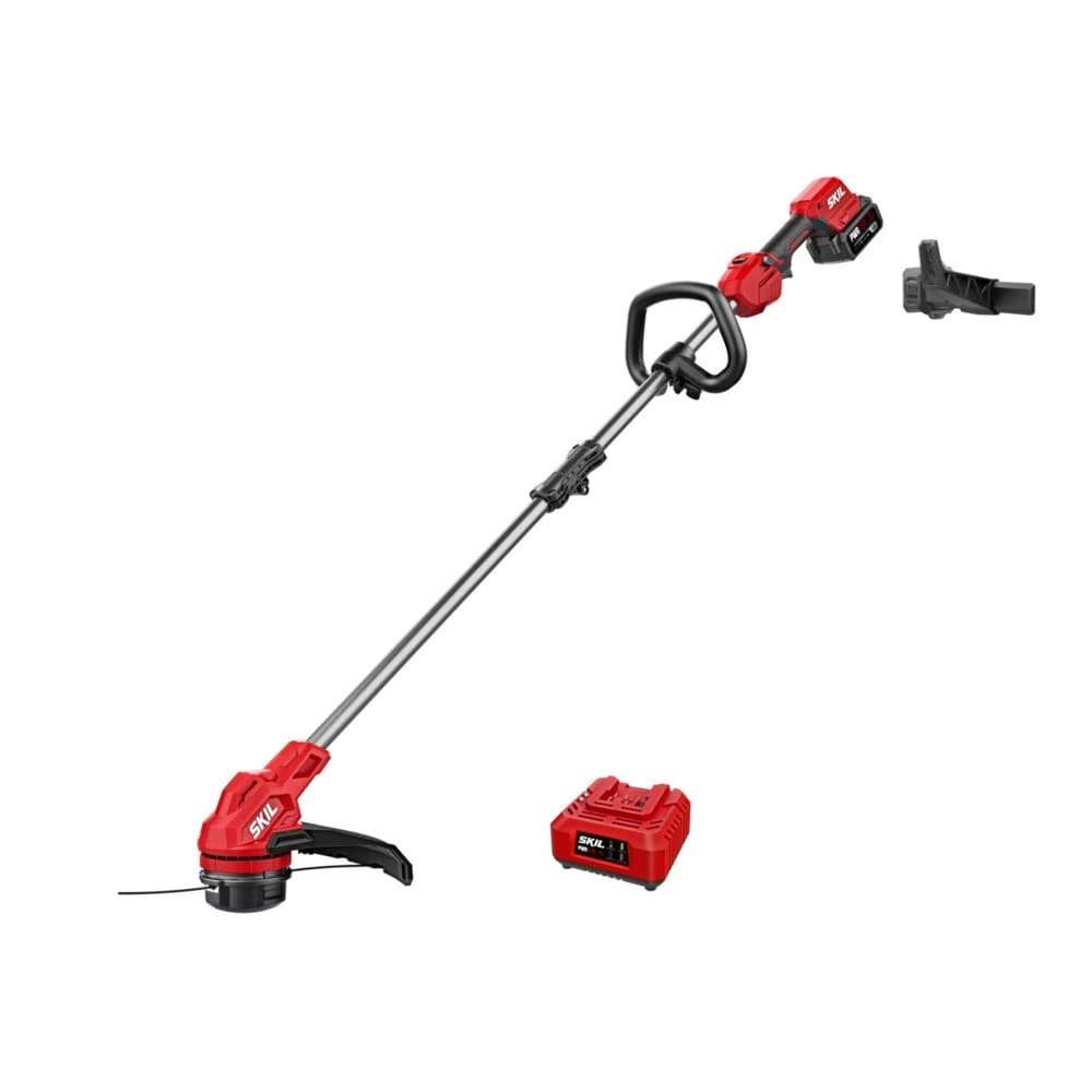 Top 10 π SKIL Cordless Electric String Trimmers PWR CORE 20-volt 13-in Straight Cordless String Trimmer with (Battery Included) β¨