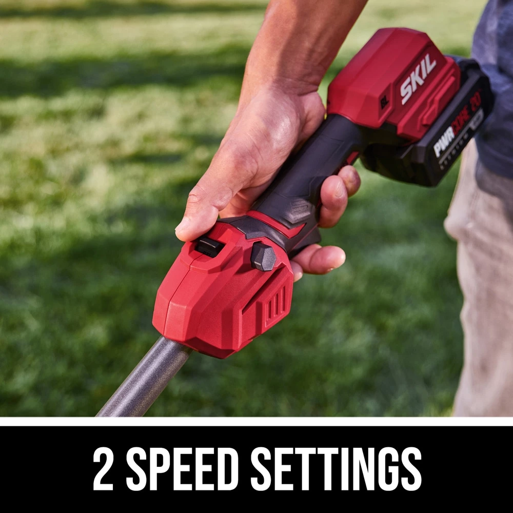 Top 10 π SKIL Cordless Electric String Trimmers PWR CORE 20-volt 13-in Straight Cordless String Trimmer with (Battery Included) β¨ - Image 4