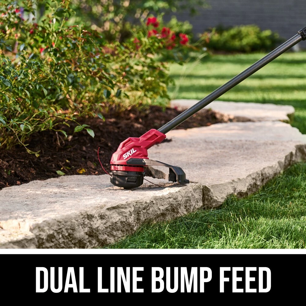 Top 10 π SKIL Cordless Electric String Trimmers PWR CORE 20-volt 13-in Straight Cordless String Trimmer with (Battery Included) β¨ - Image 6