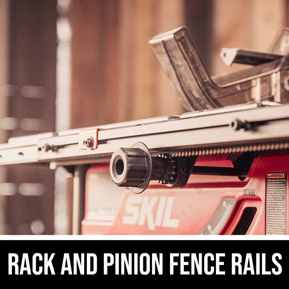 Flash Sale π SKIL Table Saws 10-in Carbide-Tipped Blade 15-Amp Portable Corded Table Saw β - Image 2