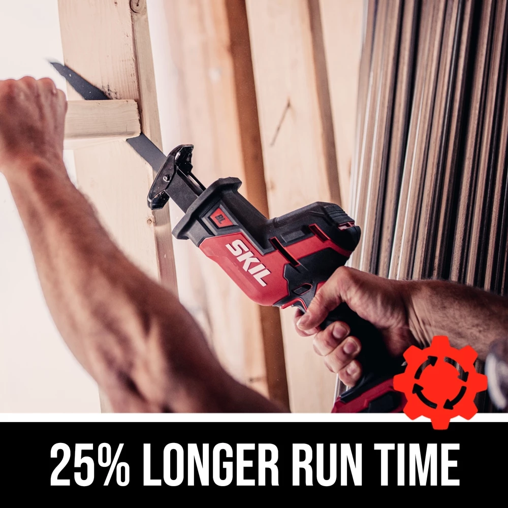 Coupon ๐ SKIL Reciprocating Saws PWR CORE 20-volt Variable Speed Brushless Cordless Reciprocating Saw (Charger Included and Battery Included) ๐ - Image 3