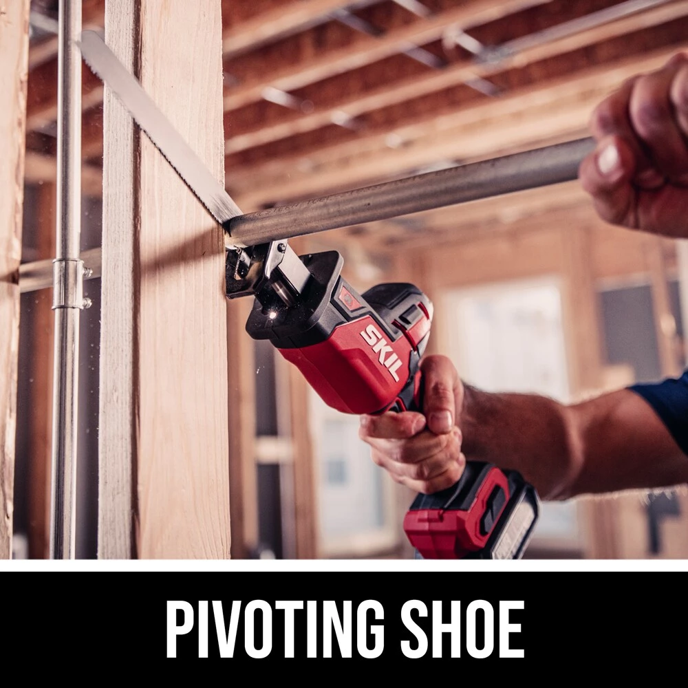 Coupon ๐ SKIL Reciprocating Saws PWR CORE 20-volt Variable Speed Brushless Cordless Reciprocating Saw (Charger Included and Battery Included) ๐ - Image 7