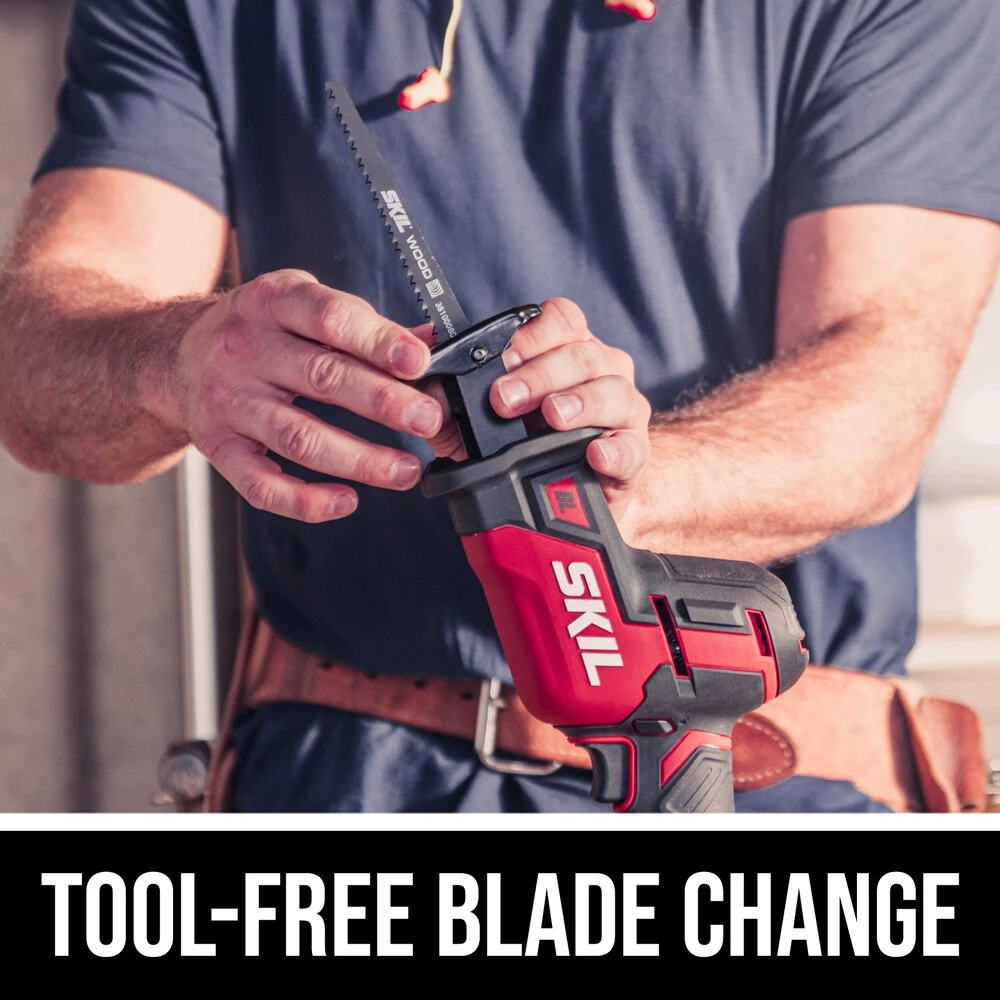 Coupon ๐ SKIL Reciprocating Saws PWR CORE 20-volt Variable Speed Brushless Cordless Reciprocating Saw (Charger Included and Battery Included) ๐ - Image 9