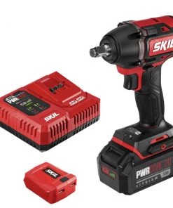 Best deal 🔔 SKIL Impact 🔧 Wrenches PWR CORE 20-Amp 20-volt Variable Speed Brushless 1/2-in Drive Cordless Impact 🔧 Wrench (1-Battery Included) 🥰