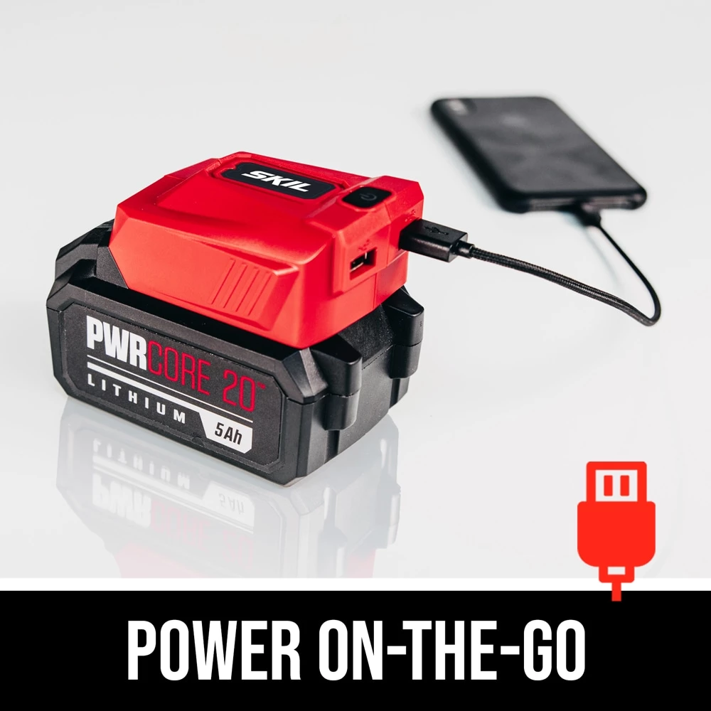 Budget π₯° SKIL Rotary π¨ Hammer Drills PWR CORE 20 20-Volt SDS-Plus Variable Speed Cordless Rotary π¨ Hammer Drill (1-Batteries Included) π - Image 4