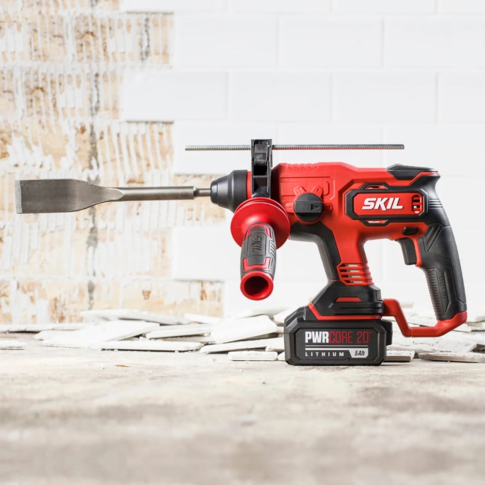 Budget π₯° SKIL Rotary π¨ Hammer Drills PWR CORE 20 20-Volt SDS-Plus Variable Speed Cordless Rotary π¨ Hammer Drill (1-Batteries Included) π - Image 2