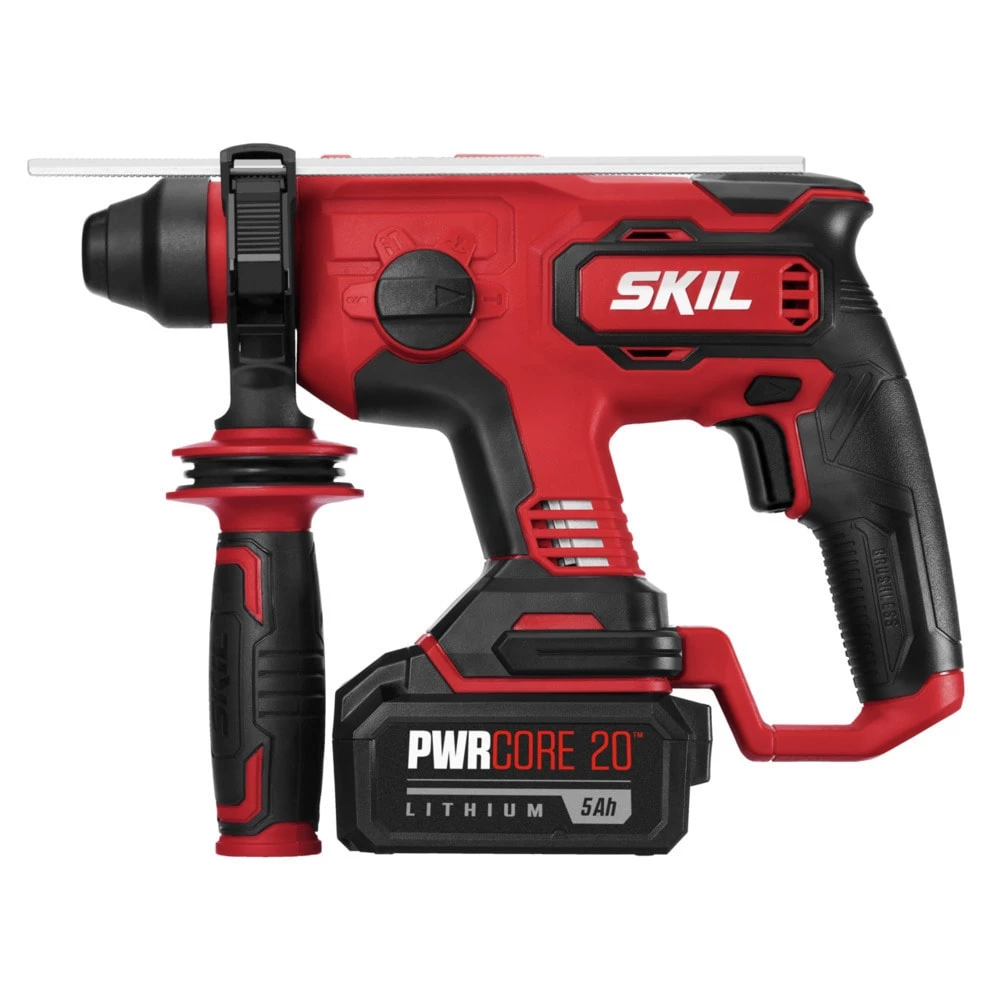 Budget π₯° SKIL Rotary π¨ Hammer Drills PWR CORE 20 20-Volt SDS-Plus Variable Speed Cordless Rotary π¨ Hammer Drill (1-Batteries Included) π - Image 9